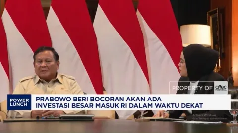 Prabowo Sinyalkan Investasi Jumbo Segera Masuk, Detail Masih Disimpan
