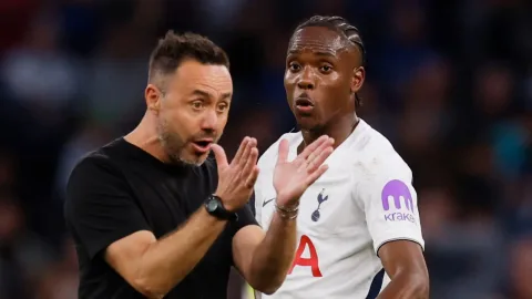 Krisis Gol Tottenham: De Zerbi Diminta Berhenti Memulai Mathys Tel, Mikey Moore Jadi Solusi Jangka Panjang