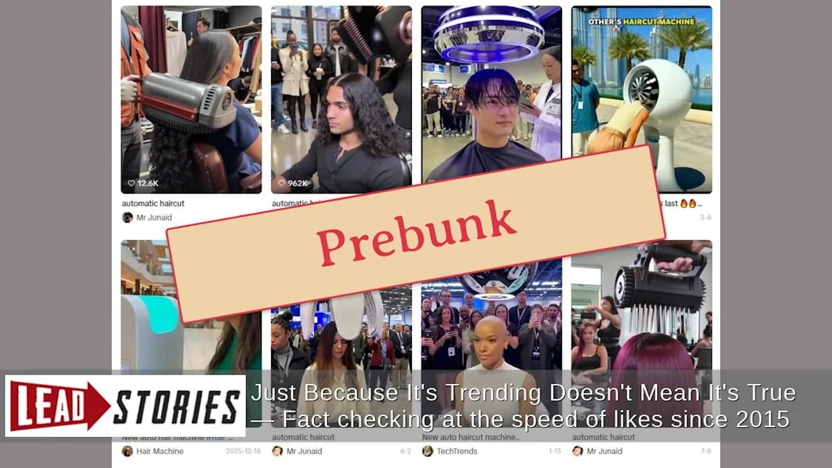 Viral Mesin Cukur Otomatis di Media Sosial Ternyata Hasil AI, Bukan Teknologi Nyata