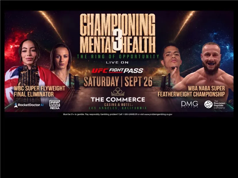 Championing Mental Health 3: Duel Gelar WBC di UFC Fight Pass, Sorotan Baru bagi Kesehatan Mental Petinju