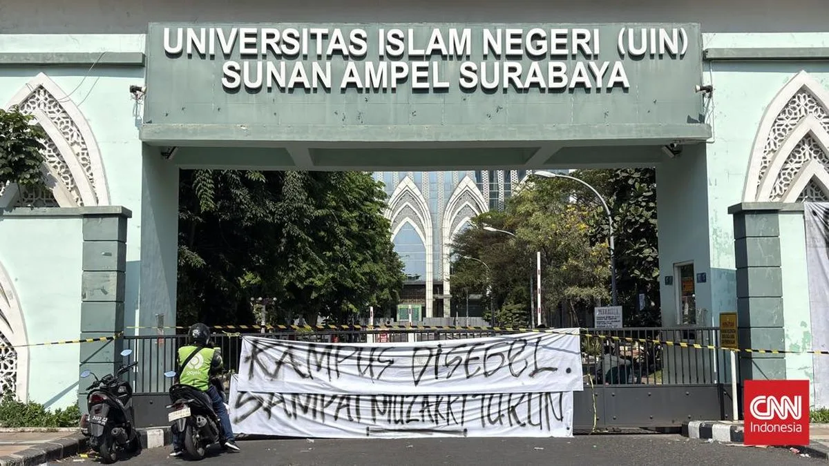 Rektor UINSA Mundur, Mahasiswa Tetap Segel Kampus: Bukti Hitam di Atas Putih Jadi Syarat