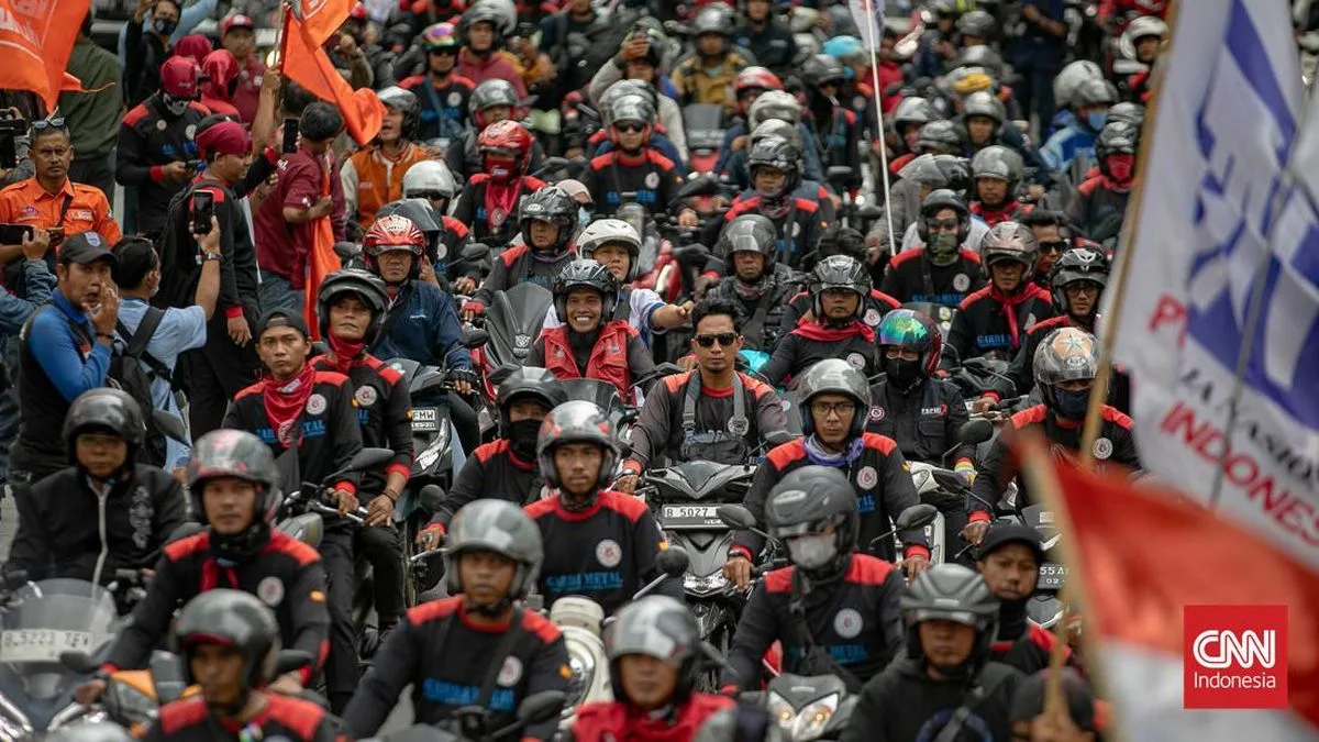 50 Ribu Buruh Kepung Jakarta, Polda Metro Jaya Rekayasa Lalu Lintas Mulai Pukul 10.00