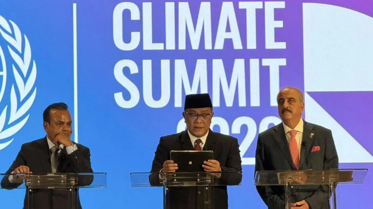Indonesia Tawarkan Model Transisi Berkeadilan di Iklim PBB, Jumhur: Pertumbuhan dan Lingkungan Harus Sejalan
