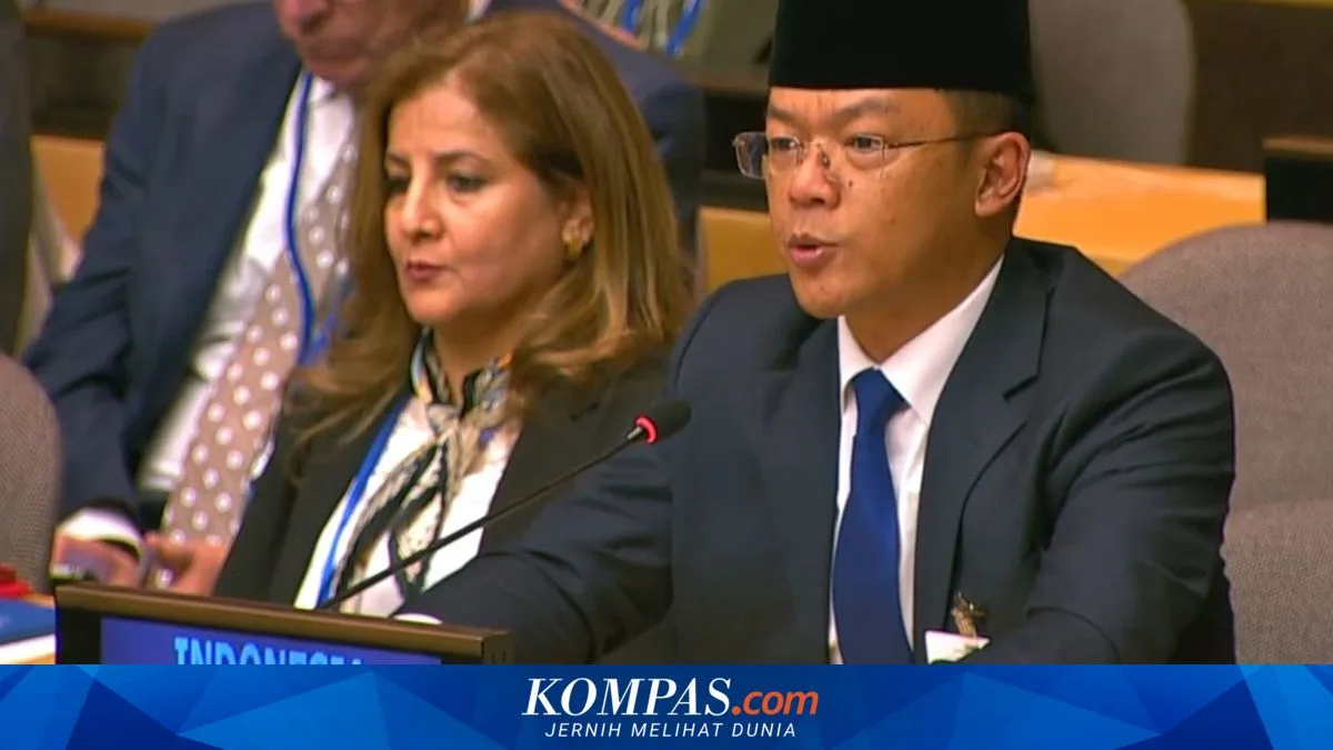 Menlu Sugiono Serukan Pengakuan Global atas Palestina dari Markas PBB