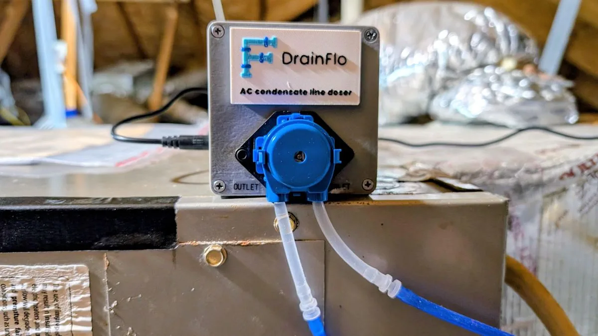 Leaving Cloud Dependence Behind, This Man Built a DIY Automatic AC Drain Line Cleaner at Home