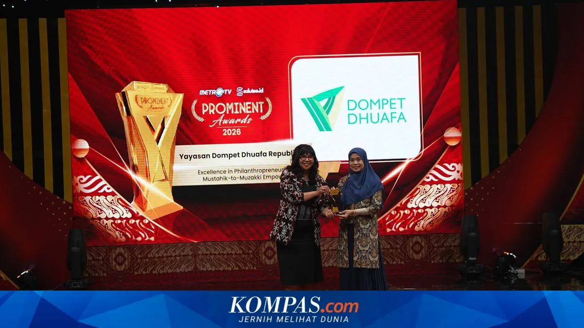 Dompet Dhuafa Raih Prominent Awards 2026, Bukti Pemberdayaan Mustahik Jadi Muzakki Berjalan Nyata