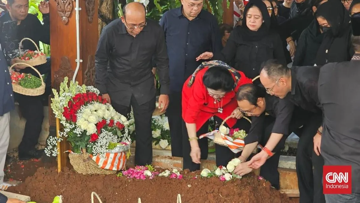 Megawati Antar Kepergian Guruh Soekarnoputra, Maestro Seni yang Juga Politikus PDIP