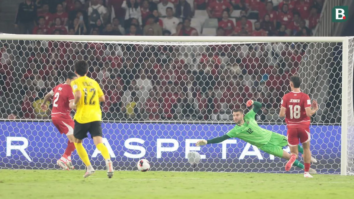 Maarten Paes Bicara Rahasia Fokus di Balik Clean Sheet Kontra Malaysia