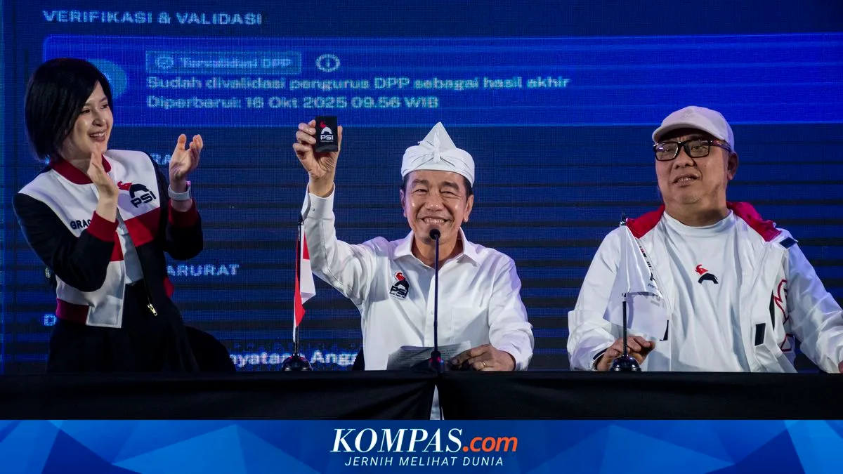 Jokowi Buka Kartu KTA PSI, Sinyal Realignment Politik Jelang 2029?