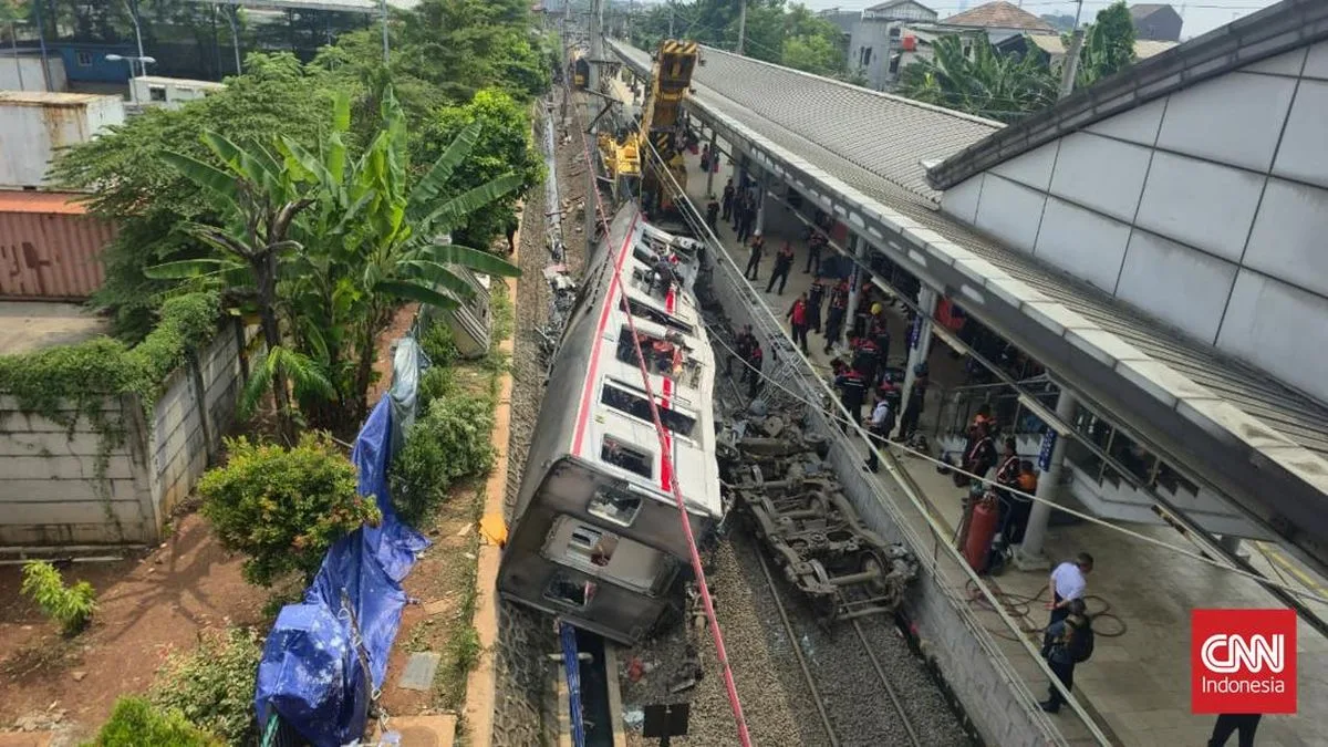 Argo Bromo Anggrek Driver Named Suspect, Metro Police: Emergency Brake Applied 263 Meters Too Late