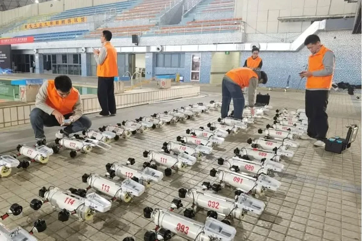 116 Drone Bawah Air China Cetak Rekor Dunia, Sinyal Baru Persaingan Teknologi Maritim