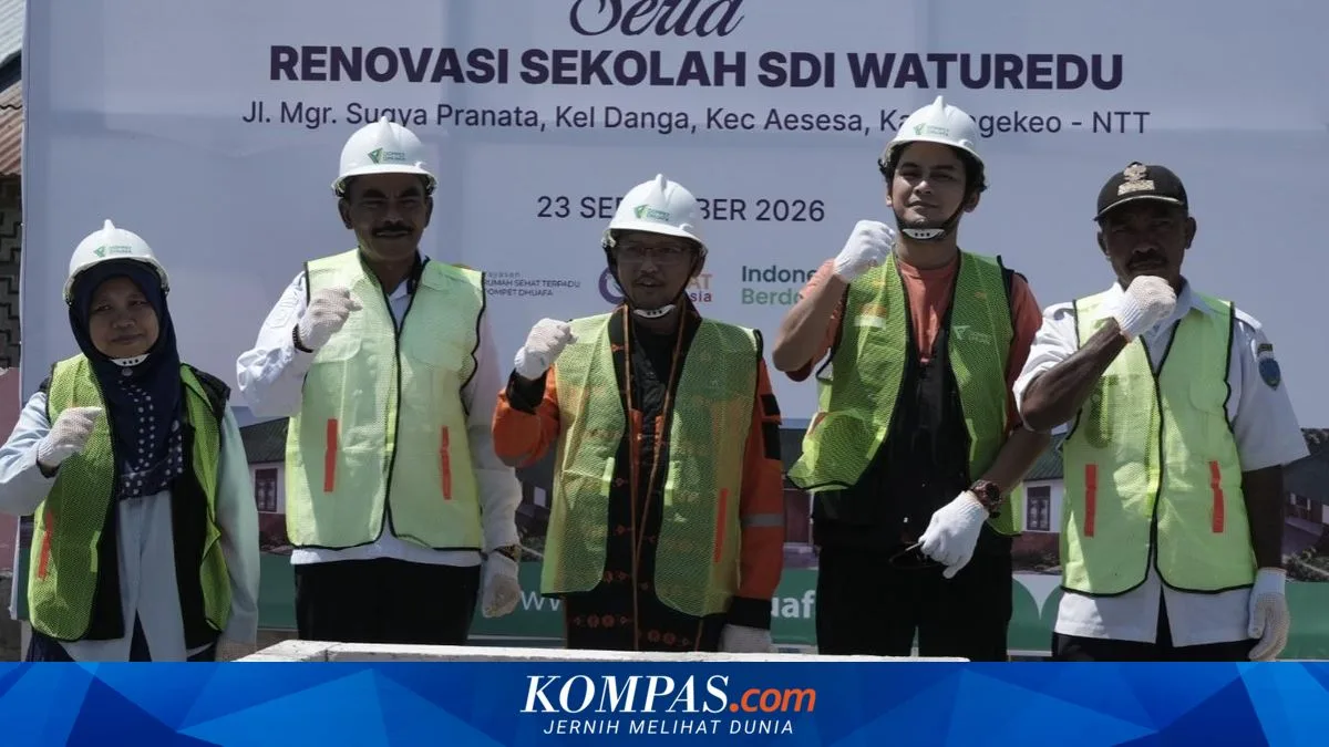 Dompet Dhuafa Bangun 100 Rumah Sementara di NTT, Renovasi Sekolah Jadi Prioritas