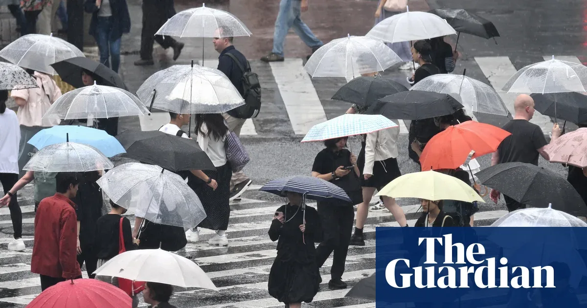Tokyo Dilanda Hujan 35 Hari Beruntun, Rekor Terpanjang Sejak 1886
