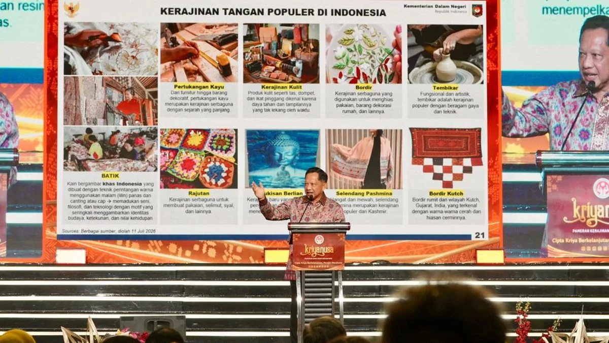Tito Tutup Kriyanusa 2026, Soroti Pasar Kerajinan Global Senilai Rp47.000 Triliun