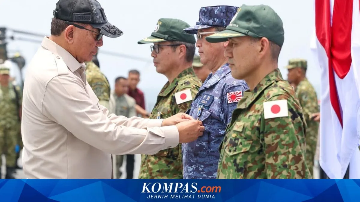 Misi Bersejarah Chinook Jepang di Kalimantan Berakhir, 361 Personel Terima Satyalancana Dharma Samudera