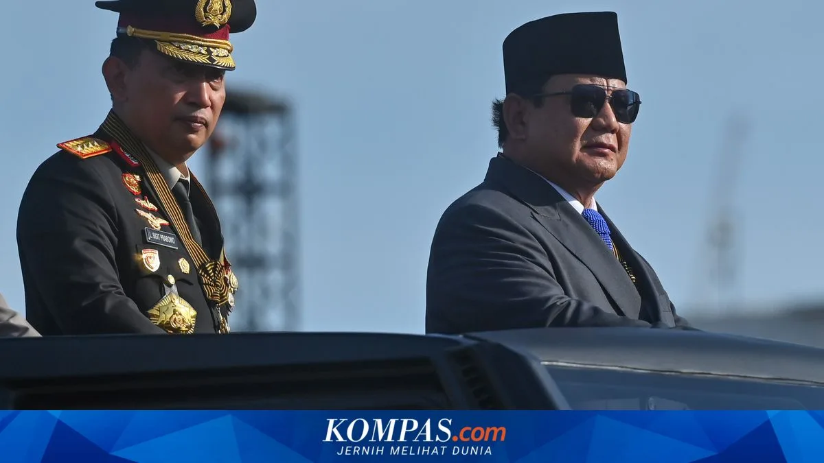 Prabowo Ajukan Pemberhentian Kapolri Listyo Sigit, Komjen Suyudi Naik Kandidat Tunggal