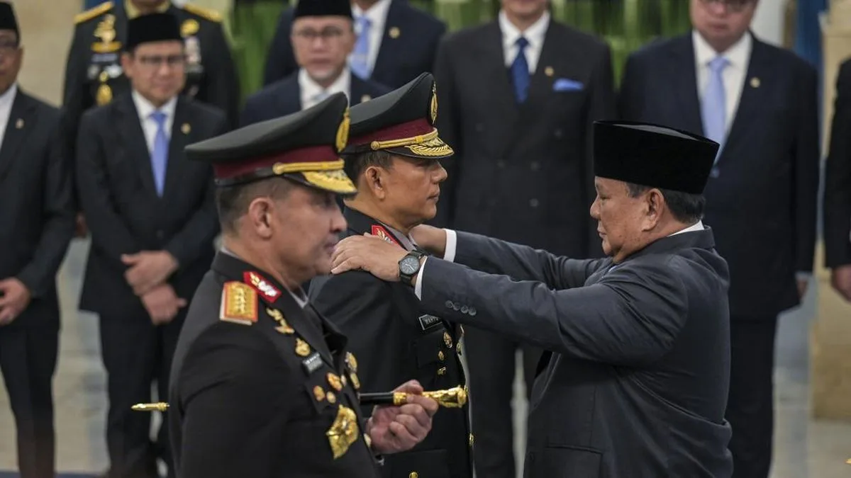Handover Ceremony for Police Chief and Deputy Chief Held at National Police Headquarters, Suyudi Ario Seto Officially Leads the Bhayangkara Corps