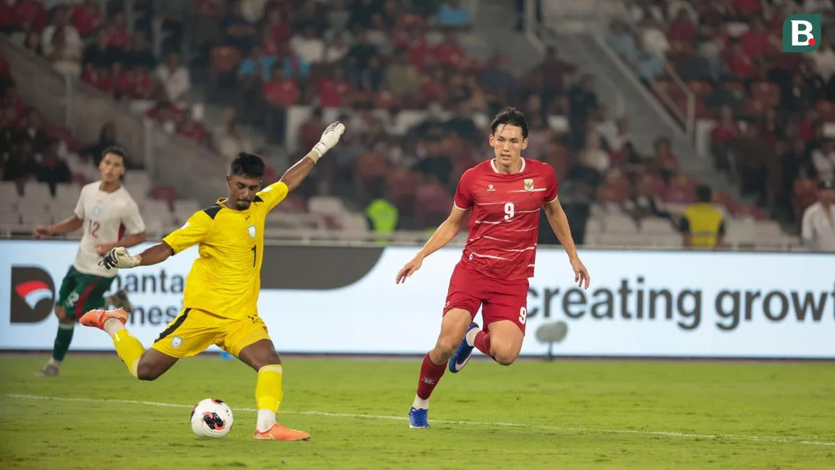 Indonesia Pesta Gol 9-2 ke Gawang Bangladesh, Mitchell Baker Ukir Sejarah di FIFA ASEAN Cup 2026