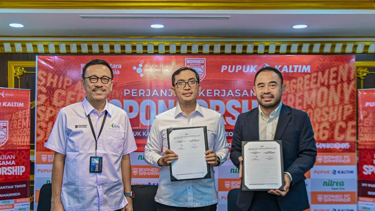 Borneo FC Perpanjang Kemitraan dengan Pupuk Kaltim, Siap Tempur di Empat Kompetisi Musim 2026/2027