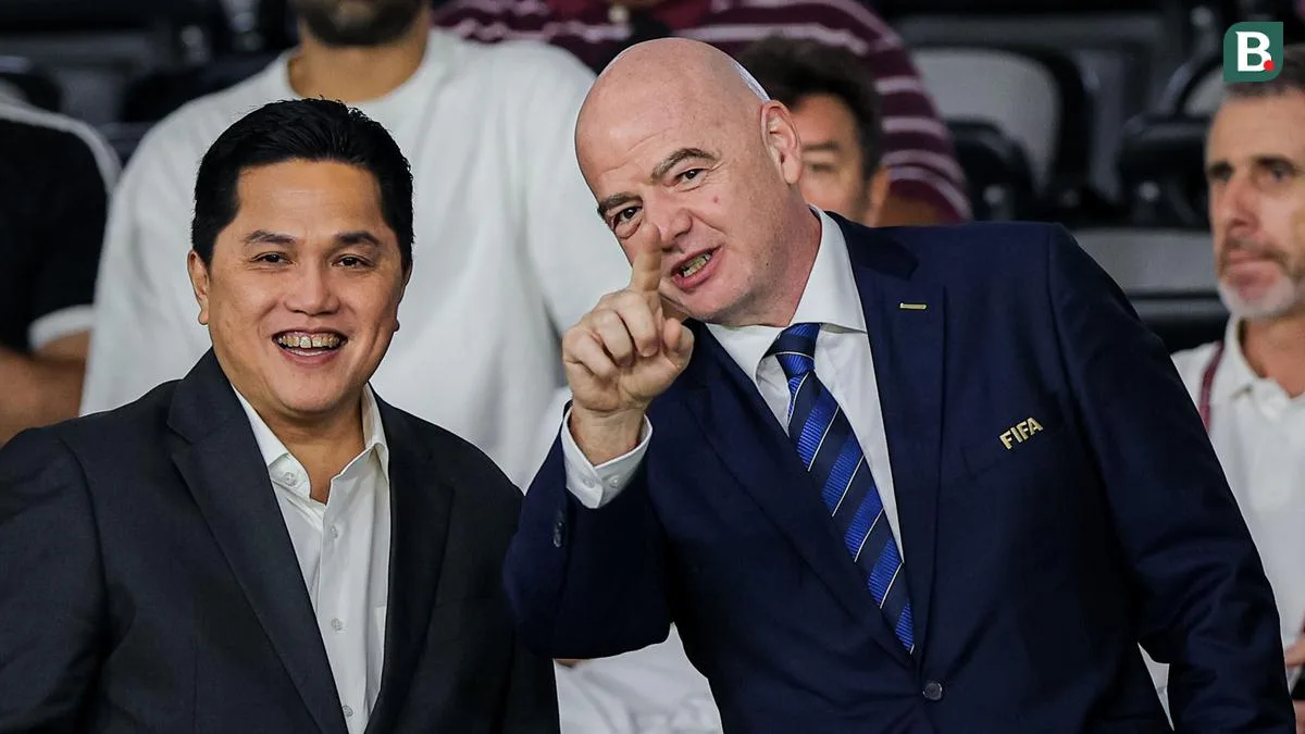 Gianni Infantino to Attend 2026 FIFA ASEAN Cup Final, Erick Thohir: A Key Moment for Indonesian Football