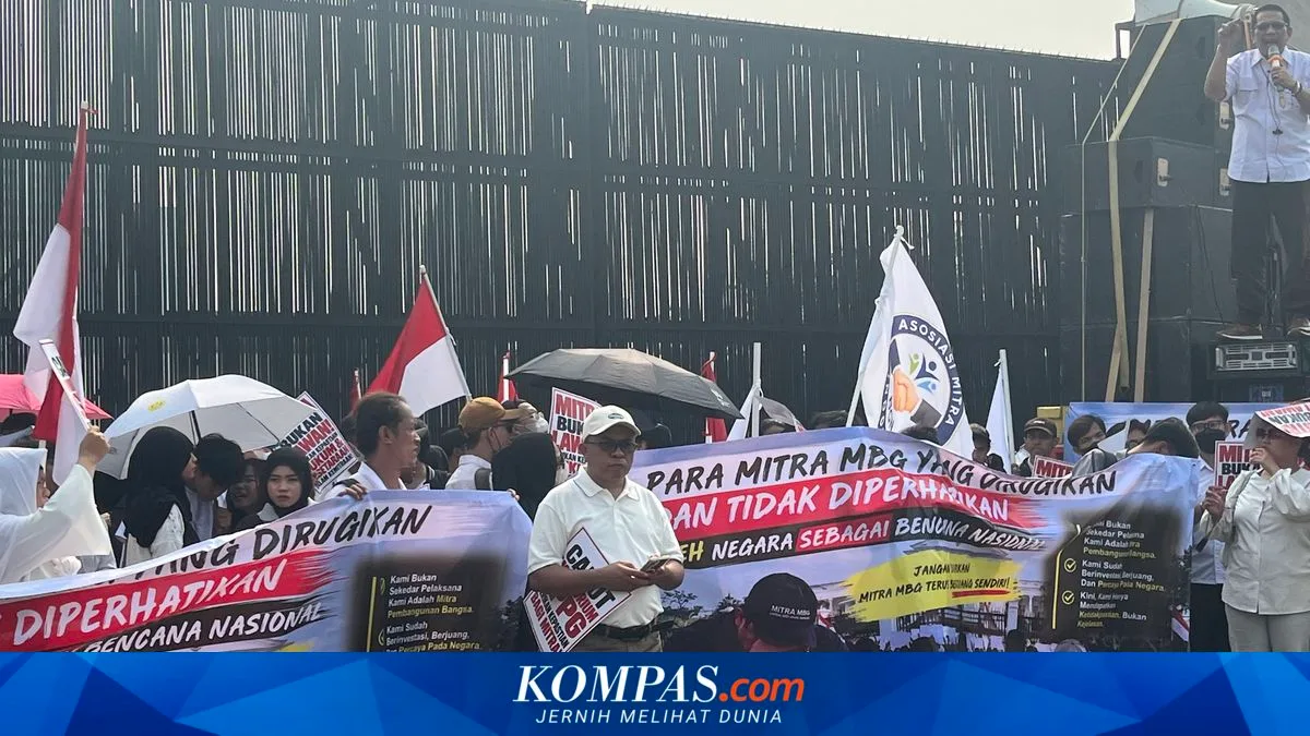 Mitra SPPG Demo di DPR: Dapur Mangkrak, Insentif Rp 6 Juta Diubah Sepihak