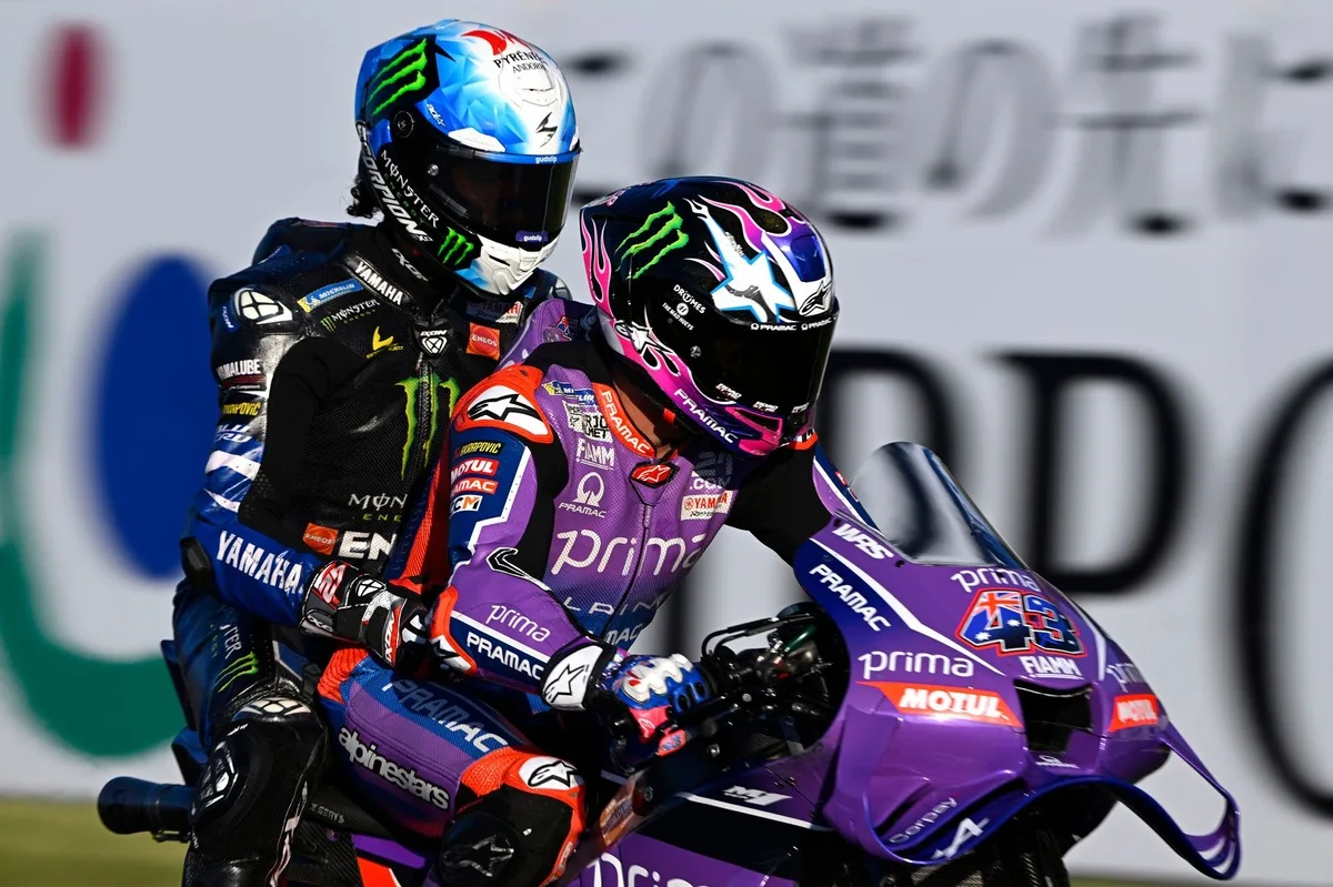 Insiden Kehabisan Bensin Rins Berujung Tumpangan Liar Miller di Motegi