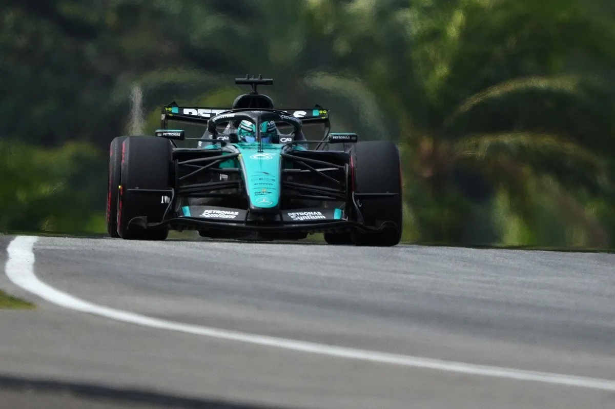 Russell Keluhkan Mercedes W17 'Off the Pace' di Sepang, Set-up Jadi Kunci