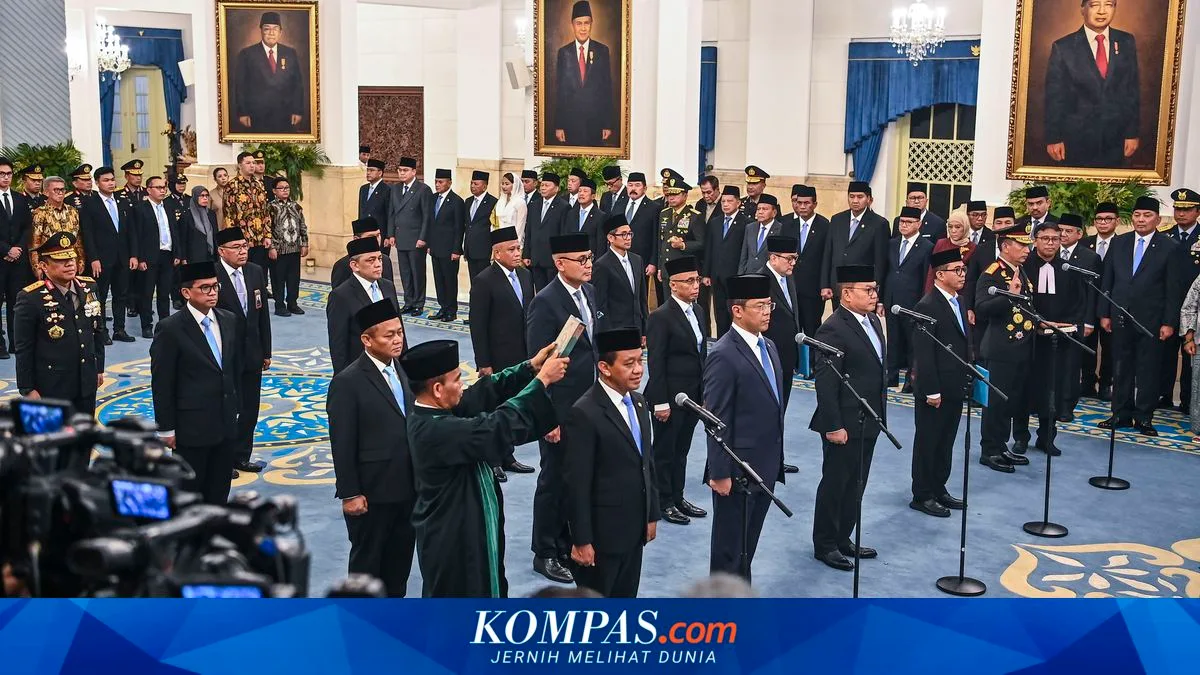 Reshuffle Kabinet: Listyo Sigit ke Bina Graha, Dudung Kembali ke Politik Keamanan