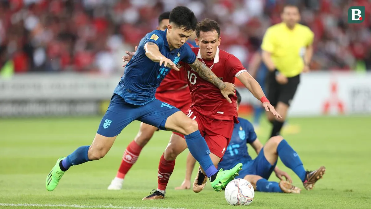 Final FIFA ASEAN Cup 2026: Indonesia vs Thailand, Rekor 78 Pertemuan Berpihak ke Gajah Perang