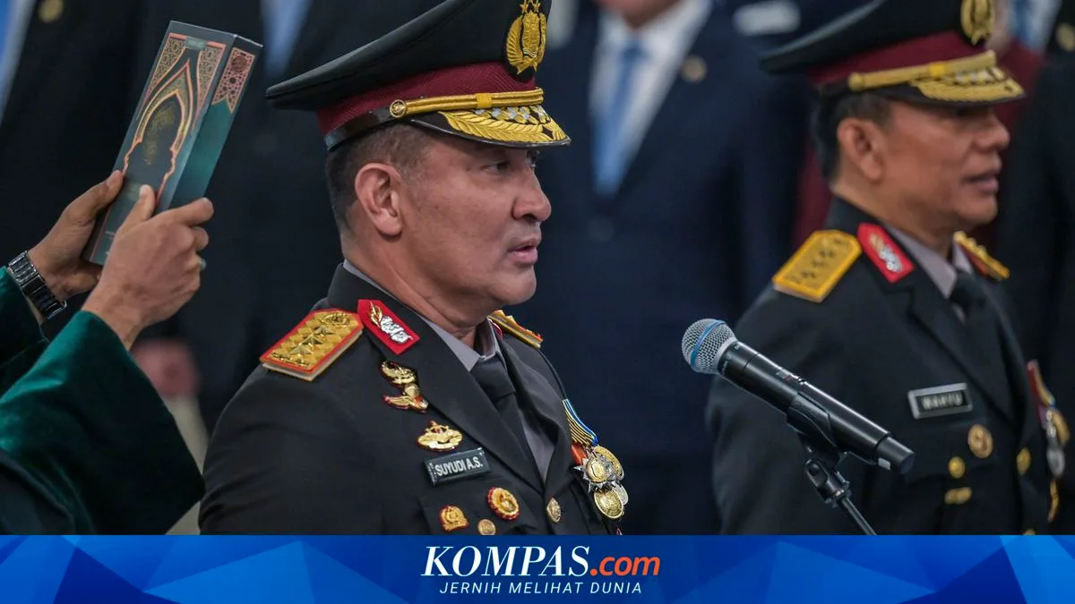 Kapolri Suyudi Rotasi 19 Kapolda, Metro Jaya dan Irwasum Ikut Bergeser