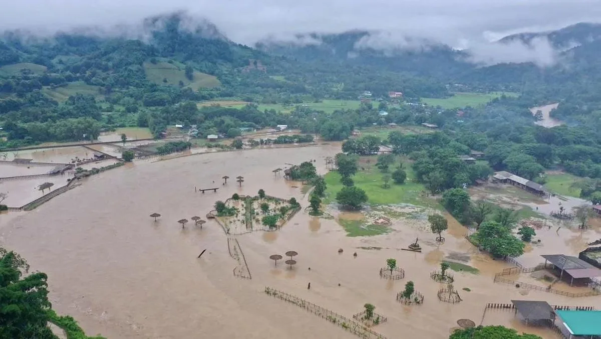 Banjir Thailand: Ular hingga Buaya Raksasa Masuk Permukiman, Warga Diminta WFH