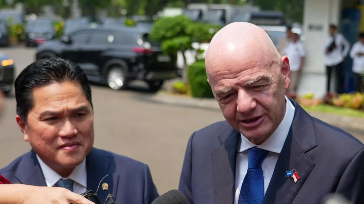Infantino Kunjungi Istana, Puji Indonesia sebagai Tuan Rumah FIFA ASEAN Cup 2026