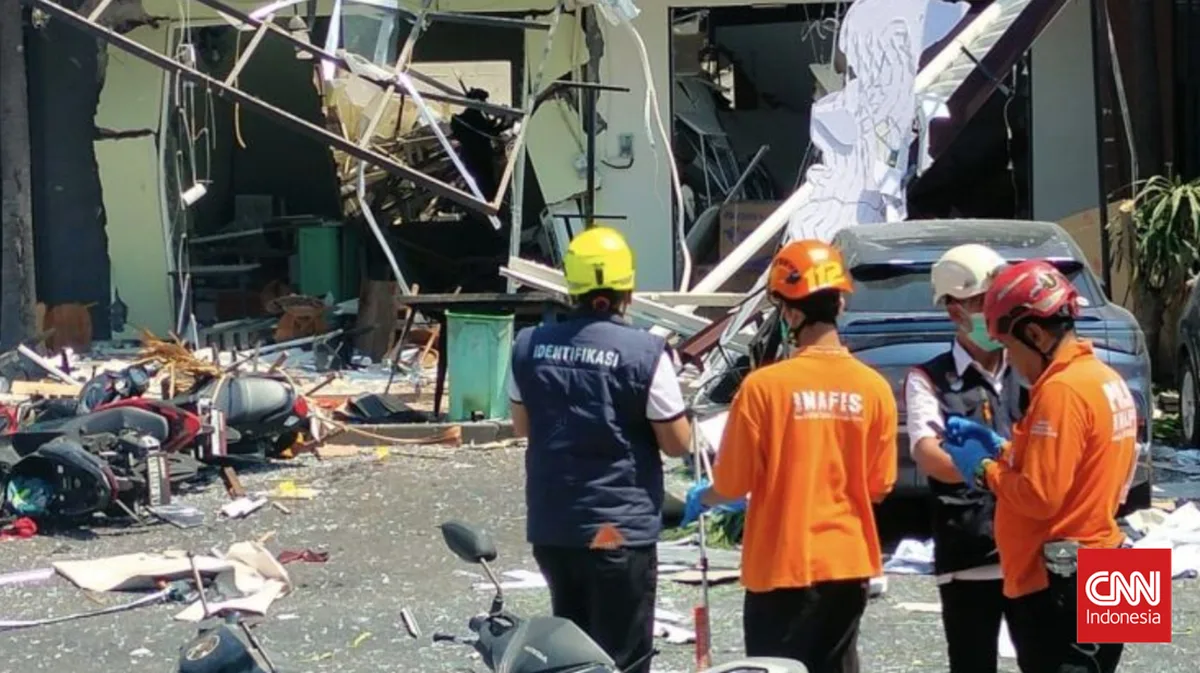 Ledakan Tabung Gas 50 Kg di Surabaya: 5 Karyawan Luka Bakar, 41 Bangunan Rusak
