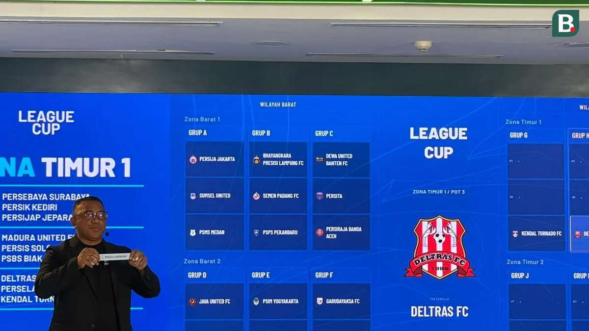 Drawing League Cup 2026/2027: Persija di Grup A, Persib dan Borneo FC Dapat Tiket Otomatis ke 8 Besar
