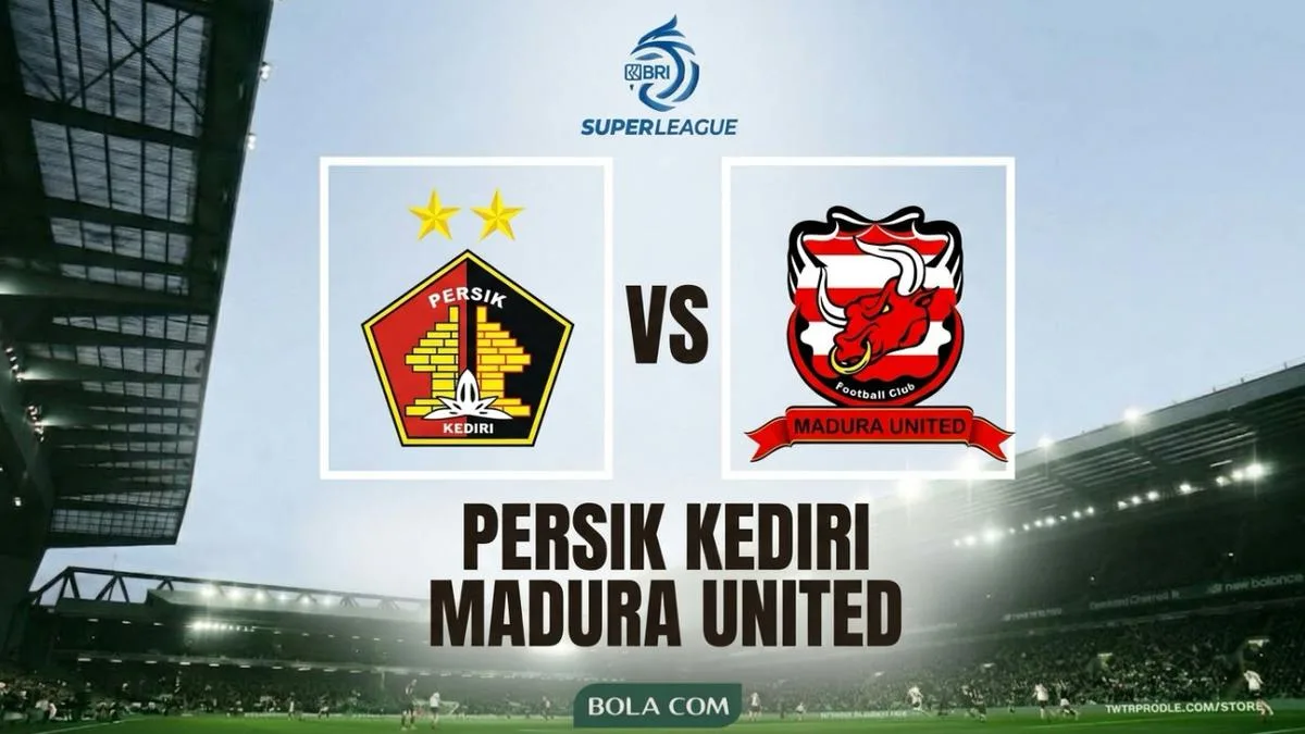 Persik Kediri Challenge Red-Hot Madura United at Brawijaya