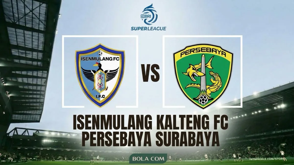 Isenmulang Kalteng FC Berburu Poin Perdana di Kandang Netral, Persebaya Surabaya Siap Merebut Momentum