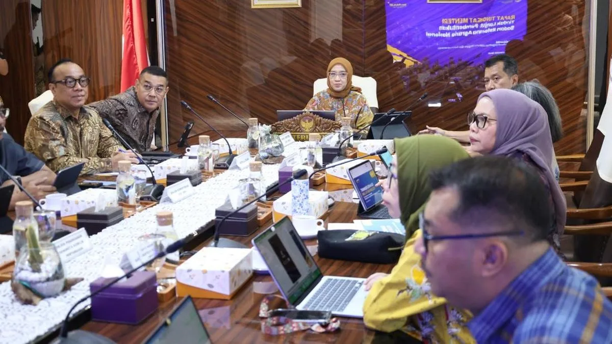 BRAN Percepat SOTK, Reforma Agraria Prabowo Ditargetkan Tak Tumpang Tindih