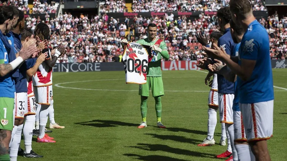 Emil Audero Disambut Guard of Honour di Vallecas, Laga Rayo vs Bilbao Justru Dihentikan