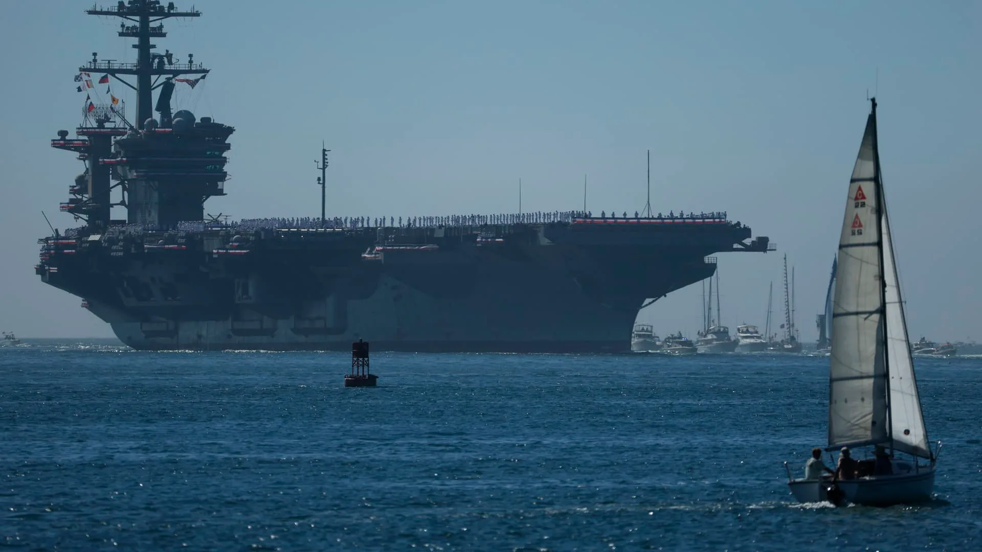 Iran Threatens to Sink US Warships in Strait of Hormuz, Aramco Facility Attacked