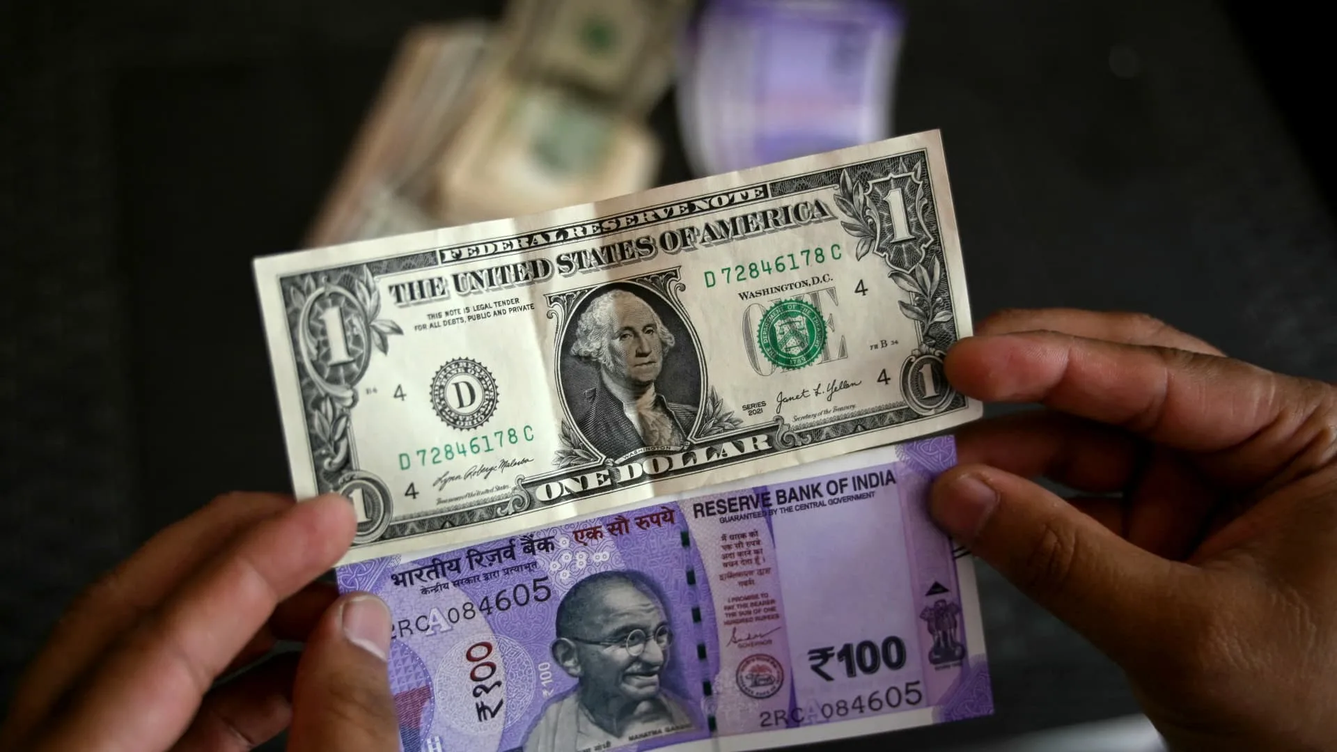 Indian Rupee Threatens to Breach 100 per Dollar as RBI Struggles Against External Storm