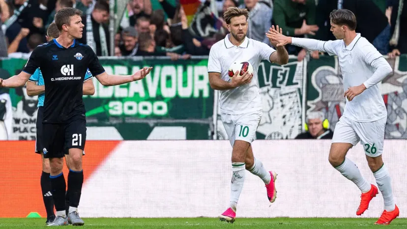 Füllkrug Scores Twice as Bremen Match Bundesliga Comeback Record