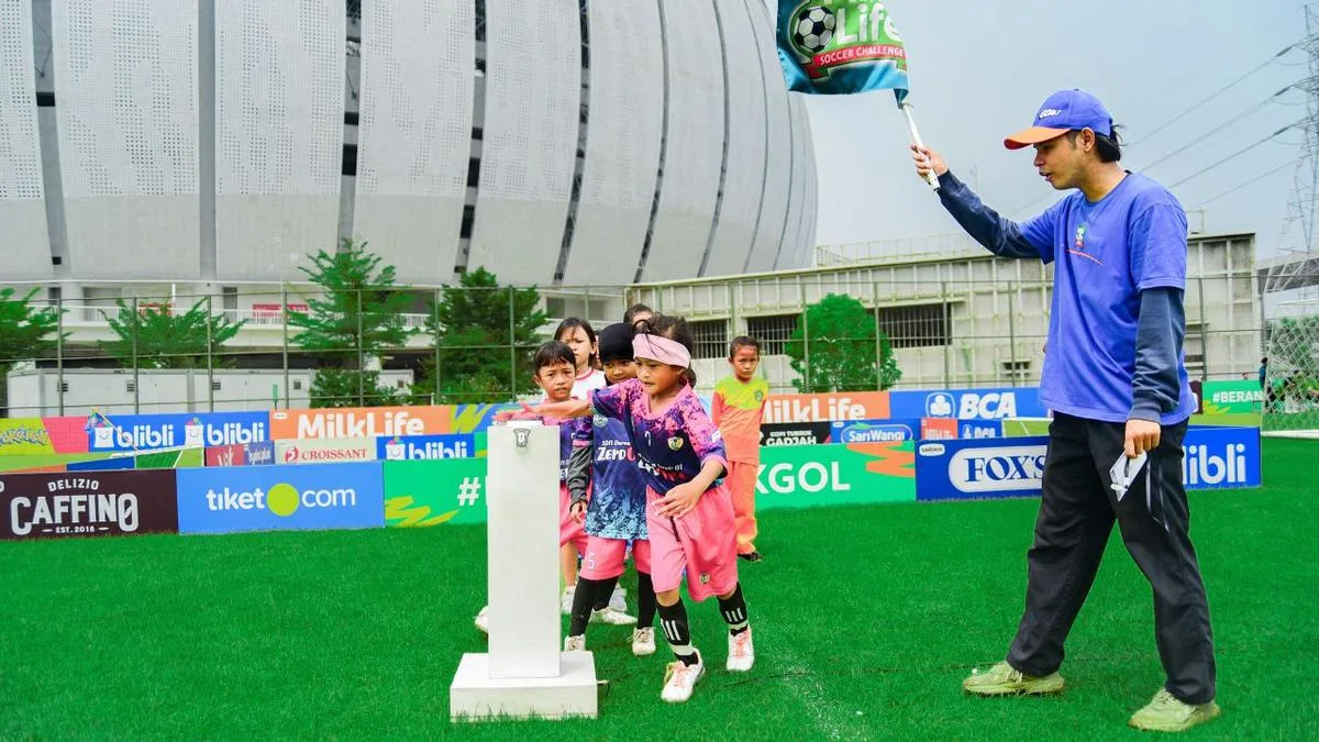 Festival SenengSoccer di JIS: 68 Siswi SD Unjuk Ketangkasan, Bibit Sepak Bola Putri Masa Depan