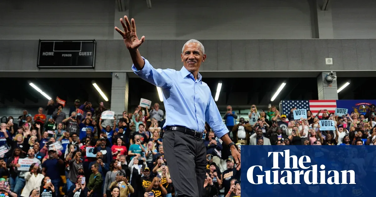 Obama Turun Gunung di Detroit, Dukung El-Sayed dan Serang Trump soal Politik Uang