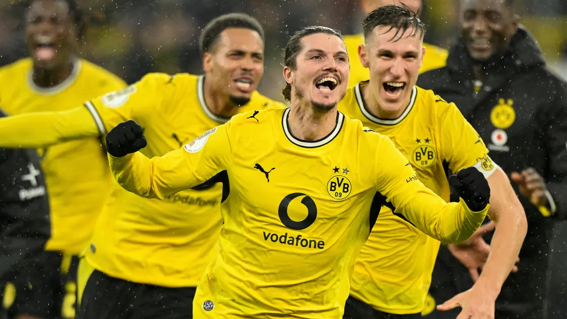 Sabitzer Selamatkan Dortmund di Menit 90+3, Bremen Tersingkir dari DFB Cup
