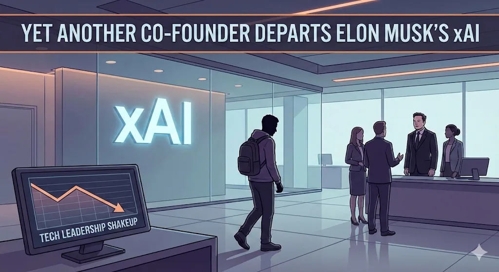 Turbulensi Internal xAI: Satu Lagi Pendiri Hengkang, Sinyal Retaknya Stabilitas di Balik Ambisi 'Grok' Elon Musk