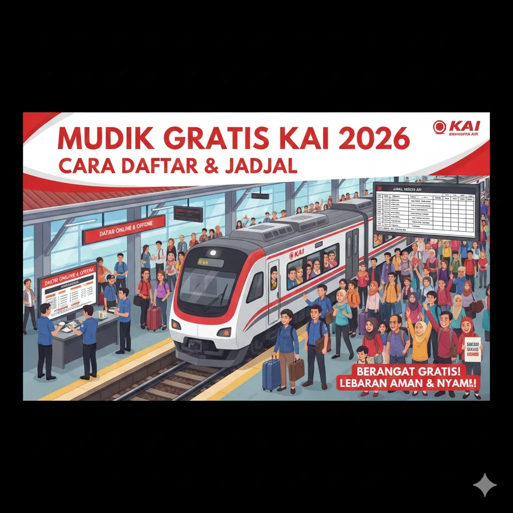 KAI Buka Kuota Mudik Gratis 2026: Digitalisasi Distribusi Tiket dan Strategi Reduksi Beban Jalan Raya
