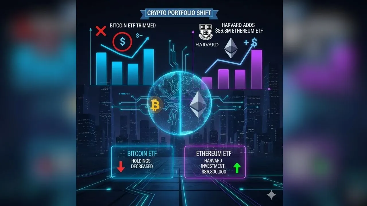 Harvard Rombak Aset Kripto: Pangkas Bitcoin, Borong Ethereum Rp 1,3 Triliun