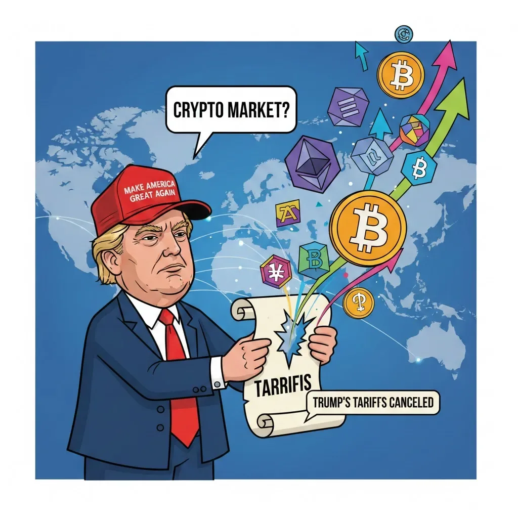 Tarif Trump Dibatalkan: Normalisasi Arus Perdagangan Global dan Dampak Katalis Positif bagi Pasar Kripto
