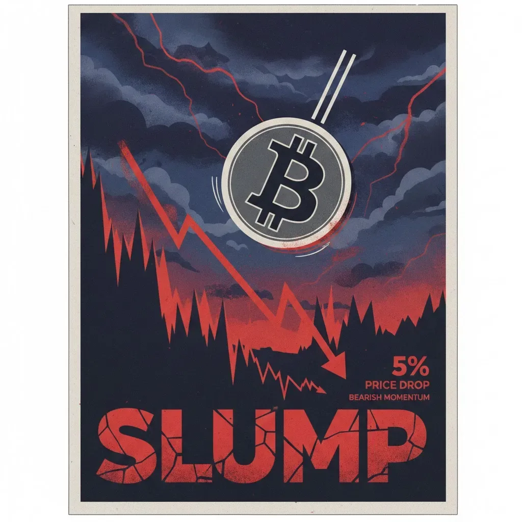 Momentum Bearish Mengganas: Bitcoin Anjlok 5%, Struktur Pasar Bergeser ke Fase Distribusi