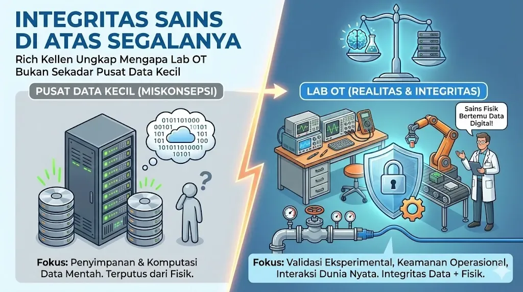Integritas Sains di Atas Segalanya: Rich Kellen Ungkap Mengapa Lab OT Bukan Sekadar Pusat Data Kecil